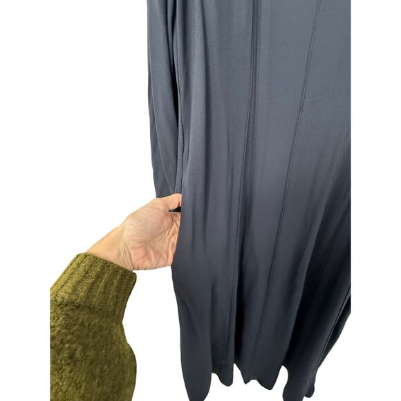 Ulla Johnson Asilia Maxi Dress Women 8 Black Minimalist Capsule Wardrobe No Belt - Picture 8 of 12